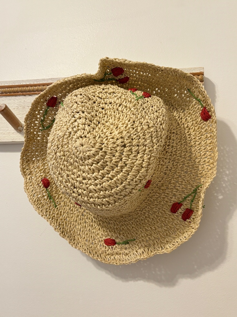 Vince Camuto Cherry Straw Hat